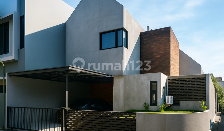 Rumah Hook Industrial Moderen Cisaranten Wetan Kota Bandung