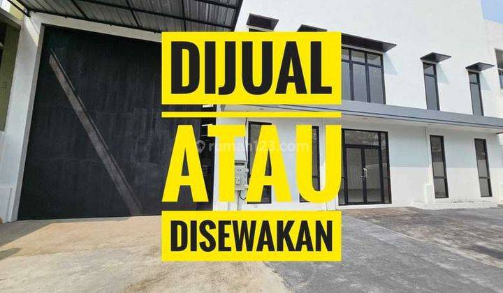 Disewakan Gudang Baru di Kawasan Industri Delta Silicon8 Cikarang 1