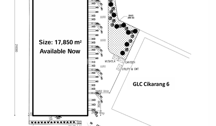 Disewakan Gudang Besar FullLoading Dock di Kws Industri Jababeka  2