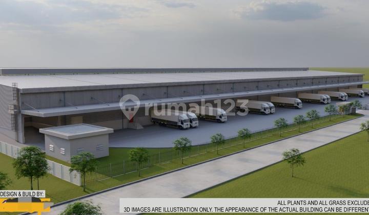 Disewakan Gudang Pabrik IMB Industri di Delta Silicon Lippo Ckr