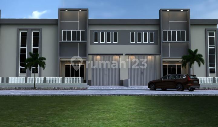 Gudang Industri Loading Dock samping Hankook Delta Silicon Lippo 