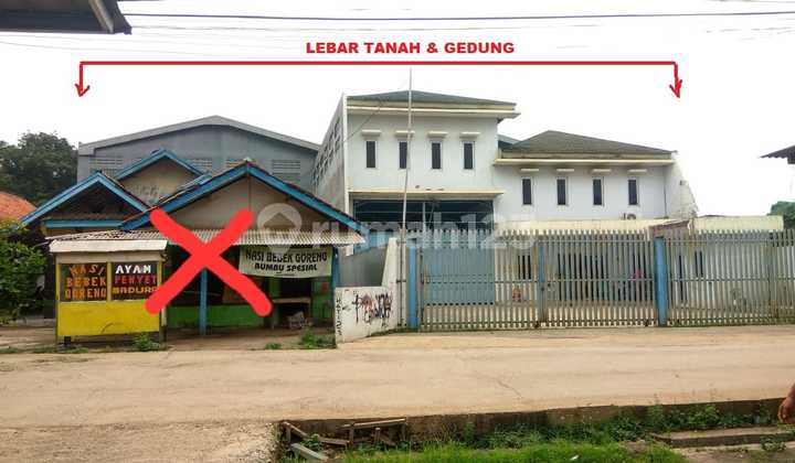 Gudang Kantor Komersial 100m dari Jalan Raya Serang Baru Bekasi Gudang Kantor Komersial 100m dari Jalan Raya Serang Baru Bekasi