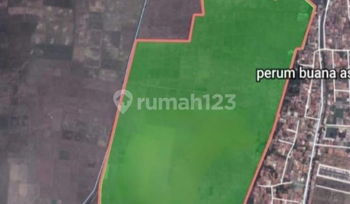 For Sale: Spacious and Strategic Land by the Roadside in West Karawang