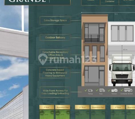 Disewakan Gudang Baru Ecospace Karawang Barat, Jawa Barat 1