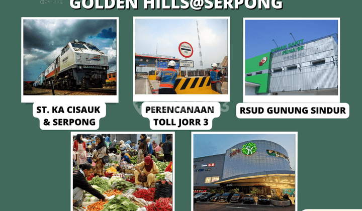 Golden Hills 2 Lantai L6x14 3 Kamar Tidur di Parung Gunung Sindur 9