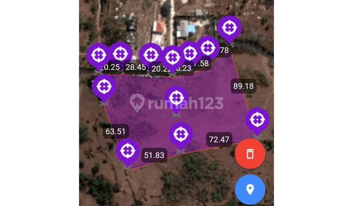 Tanah di Jual di Kutuh Kuta Selatan SHM  3