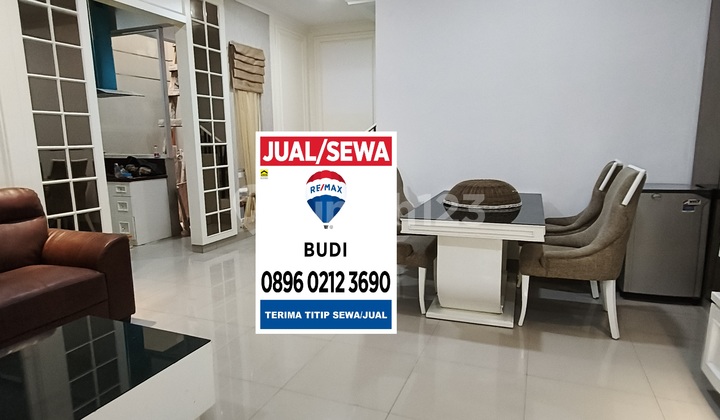 Disewa Dijual Rumah Sedayu City Kelapa Gading Rapi Furnish Hampir Lengkap 2Tk 8 X 12,5 3+1 KT