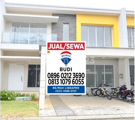 Disewakan Atau Dijual 5,95 M Rumah Cluster Eropa Sedayu City Lebar 8 1