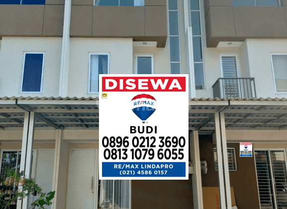 Disewakan Rumah Milenial Sedayu City Kelapa Gading Semi Furnish Cakep Nego 3 Tk 1