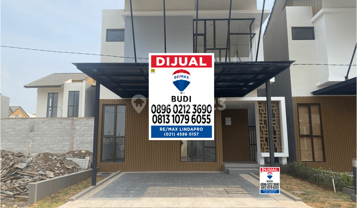 Dijual Rumah Gress 2 Tk Cluster Mahakam 8 X 15 Jakarta Garden City Cakung 1