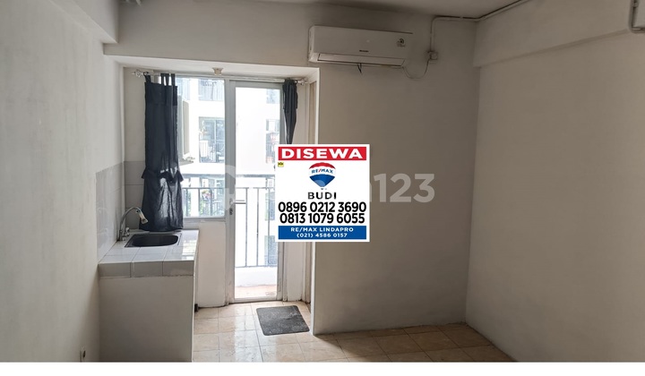 Disewakan Apartemen Green Park View Studio 21 M2 Lantai 9 Ac 1 Gorden Daan Mogot