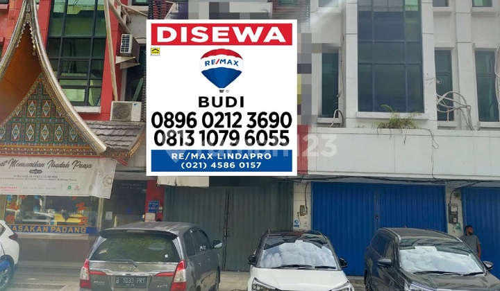 Disewakan Ruko Kelapa Gading Boulevard Timur 3 Tk 4,5 X 17