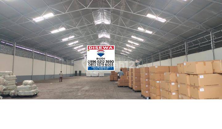 Disewakan Gudang Kelapa Gading Cakung Pulogadung Lb 1200 M2 25 X 48 1