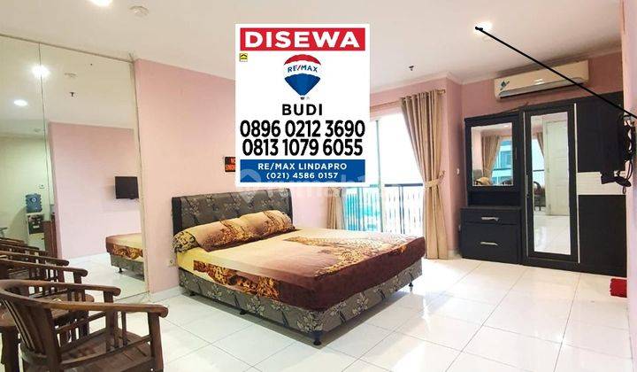 Disewakan Apartemen Moi Kelapa Gading Santa Monica Bay Furnish Studio Lb 37 M2 Lantai 16 1