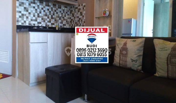 Dijual Apartemen Green Pramuka Tower Orchird Lb 28 M2 2+1 Kt Lt 17 Nempel Mall Cempaka Putih 1