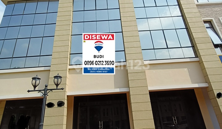 For rent: twin shophouse hook-body in Sedayu City, Kelapa Gading, 4 floors, 9 x 15, must be rented.