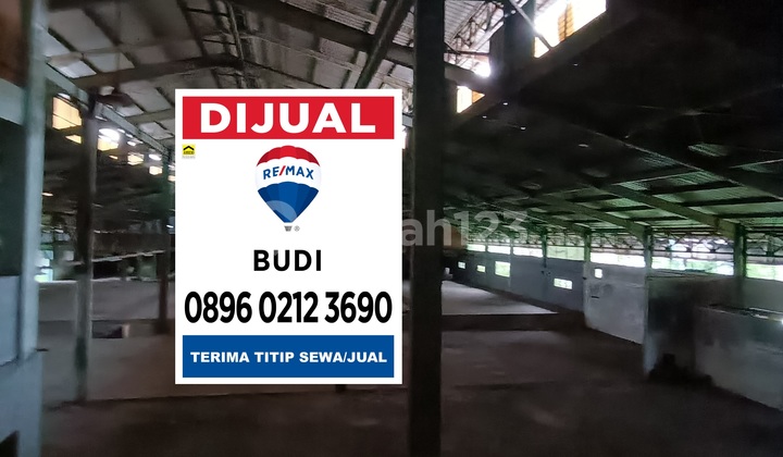 Dijual Gudang Lahan Kavling Tanah Hoek Kawasan Pulogadung Cakung Hanya 5,5Jt Per Meter Hitung Tanah Saja