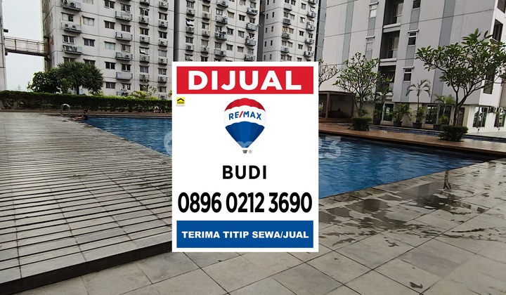 Dijual apartemen oak tower kelapa gading pulogadung cakung LB 42 m2 2 KT lantai 5 view kolam renang Dijual apartemen oak tower kelapa gading pulogadung cakung LB 42 m2 2 KT lantai 5 view kolam renang