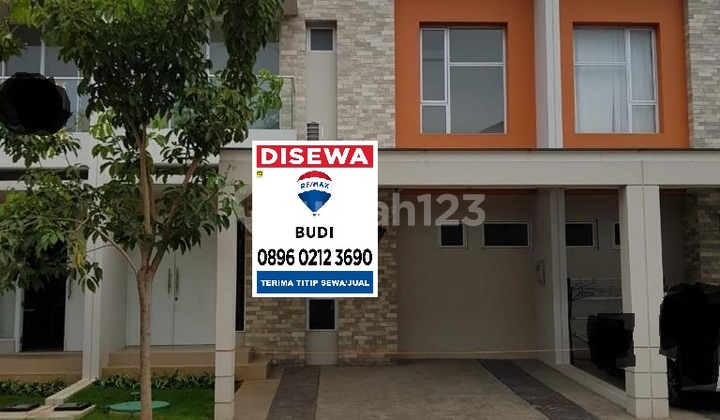 Disewakan Dijual 5,3 M Rumah Sedayu City Kelapa Gading 2tk 8 x 12,5 3+1 KT Semi Furnish