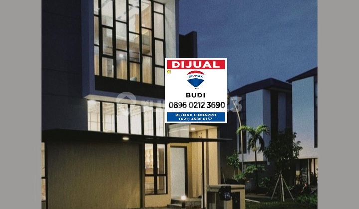 For sale hook house Cluster Asya Semayang Jakarta Garden City JGC Cakung land size 12 x 14 must sell