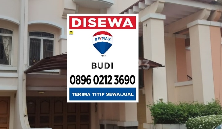 Disewakan rumah kelapa gading bukit gading mediterania 3 tk LT 6 x 18 4+1 KT Furnish hampir lengkap