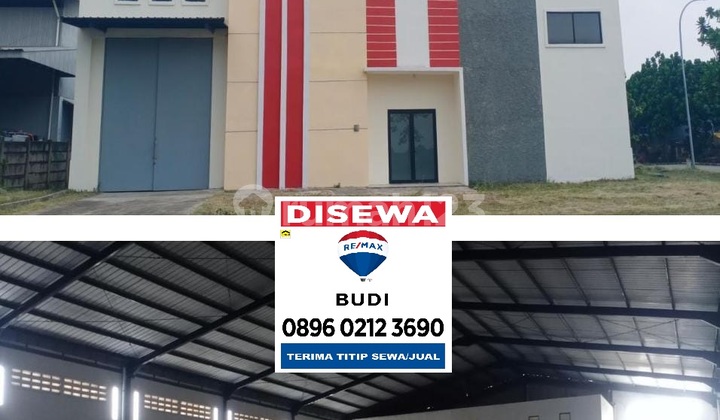 For Rent Marunda Center Warehouse Tarumajaya Bekasi Includes Office LT 2000 M2 LB 1000 M2