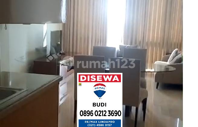 Disewakan apartemen Summit kelapa gading furnish LB 110 m2 2 KT lantai 9 harus tersewa
