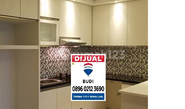 Dijual Apartemen City Home Moi Kelapa Gading Santa Monica Bay Lantai Sedang Free Semi Furnish LB 45 M2 Tipe 2 KT