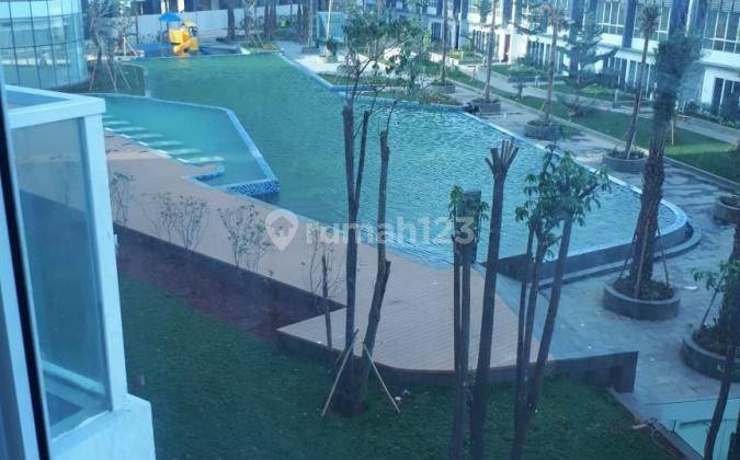 Apartment Puri Mansion 1BR Semifurnish View Pool 1