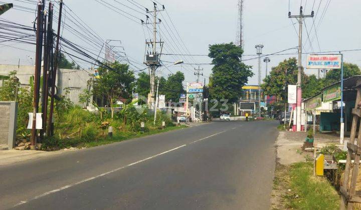 DIJUAL
Tanah pinggir jalan raya Cangkiran Mijen  2