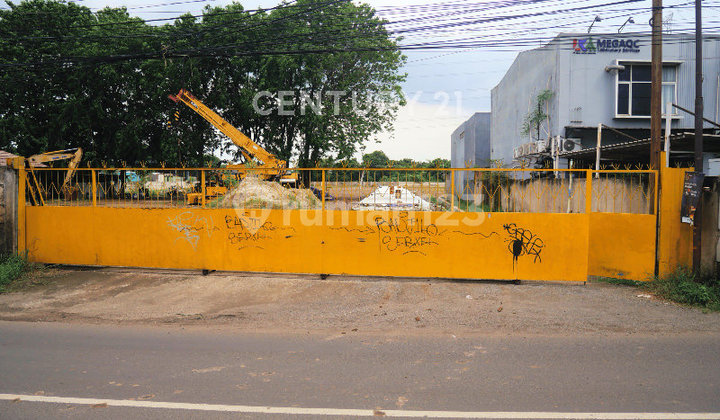 DISEWA TANAH KOSONG PINGGIR JALAN RAYA MUSTIKA SARI BEKASi