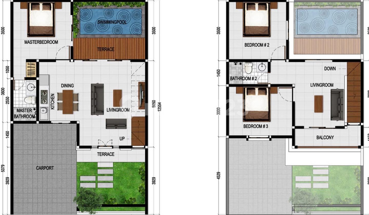 Rumah Dengan Lokasi Strategis Di Kerobokan Bali Hanya 10 Menit Ke Canggu 4