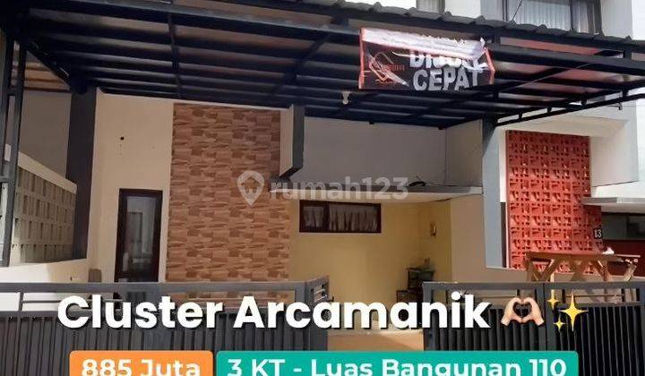 Rumah Dalam Cluster di Arcamanik di Bawah 1 An Murah  1