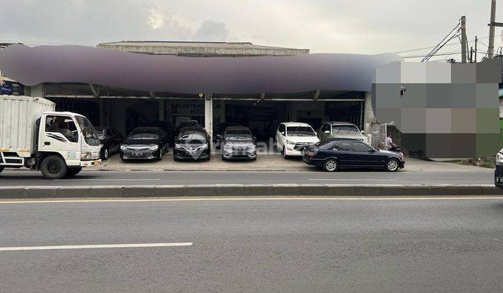 Disewakan Ruang Usaha Cocok Untuk Showroom Mobil di Raya Bekasi 1