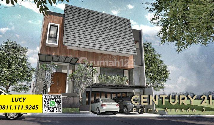 Rumah Brand New Jual Awal di Puri Bintaro 9925 Gb 08111119245 1