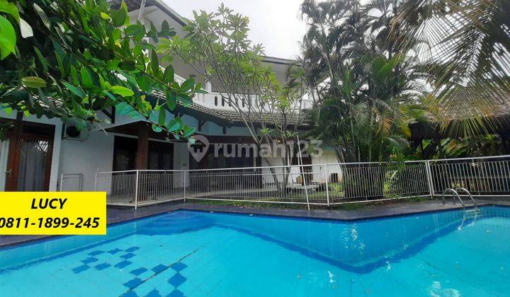 Rumah Dg Kolam Renang Siap Huni di Mampang Jaksel 14252 Fr 08111899245 1