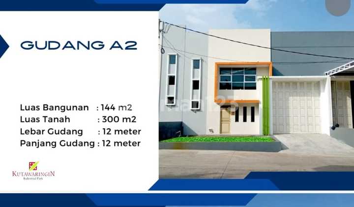Jual Gudang Siap Pakai di Kutawaringin Industrial Park Bandung Gudang 1