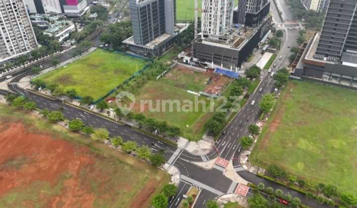 Premium Commercial Plot, Hook, strategic location, on Jl. Raya BSD CBD, Sunburst BSD City, Tangerang