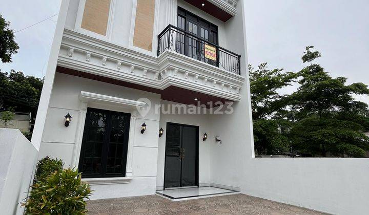 Rumah 3lt Dalam Cluster Dekat Stasiun Tanjung Barat, Jaksel