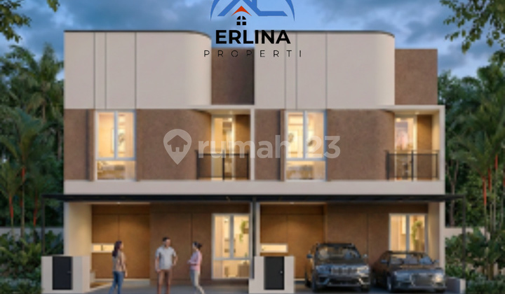 Dijual Rumah Baru 2Lt Dalam Cluster Dekat Pintu Tol Limo. Depok 2