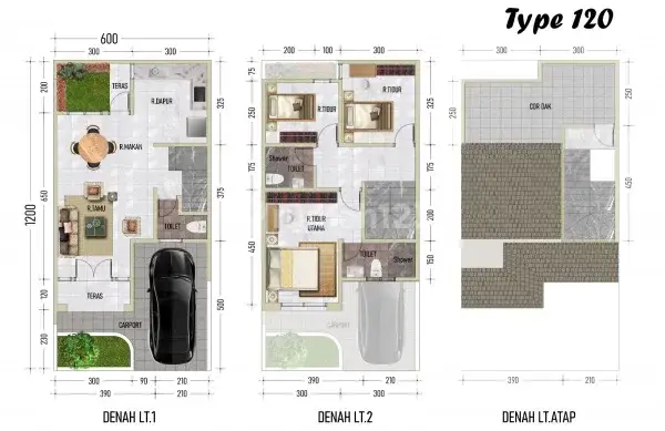 Project Rumah Baru di Medan Daerah Ringroad 2