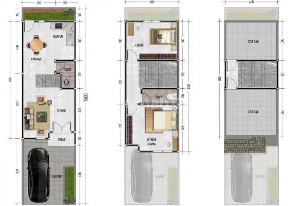 Villa Mewah 2,5 Lantai Siap Huni Daerah Adammalik 2