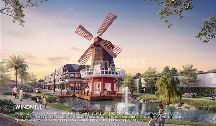 LIandra City rumah konsep belanda type tulip daerah batang kuis 1