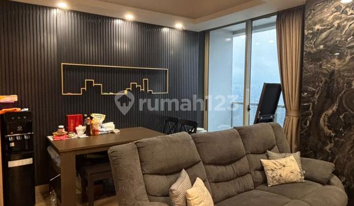 Termurah Sejagad Raya!! Full Furnished Lantai Tinggi Siap Huniapartemen Taman Anggrek Residence 2 Kamar Tidur