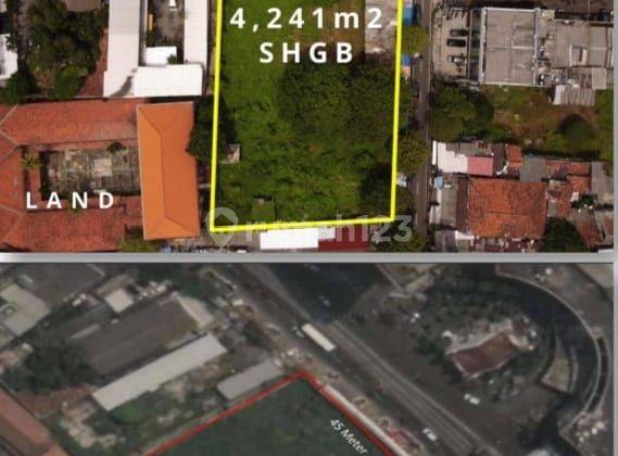 Lahan Kosong Di Pusat Jakarta, 4241 m² di Jalan Senen Raya 1