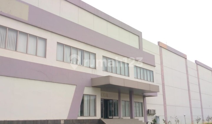 Dijual Cepat, Siap Pakai, Gudang dan Pabrik di Kawasan Industri Cikarang