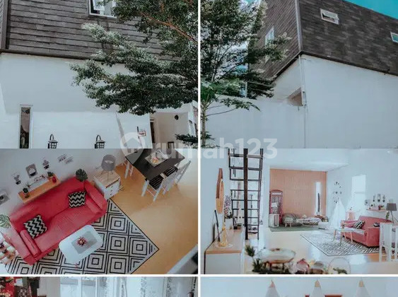 Rumah Konsep Scandinavian Yang Cantik di Padasuka Atas Bandung.