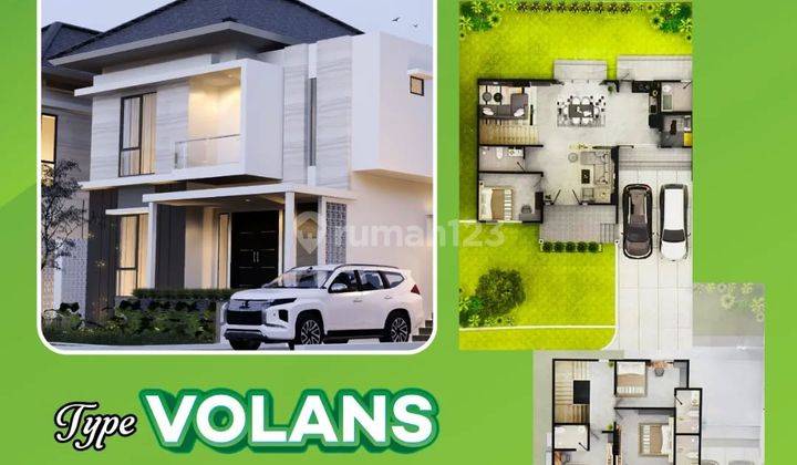 Cluster Townhouse Besar Ada 5 Kamar Tidur Fasilas Lengkap Dan Mewah 1