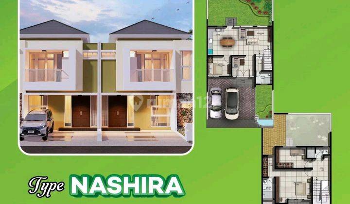 Cluster Townhouse Tipe Nashira 110/120 Fasilitas Lengkap, Tersedia Juga Tipe Lain 1