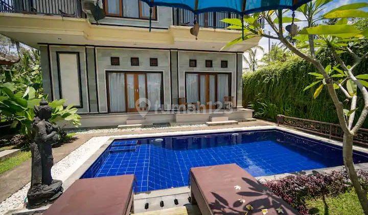 Ricefield View, 3 Bedrooms Villa  In Ubud Area For Rent. Only 7 Minutes From Central Ubud 4